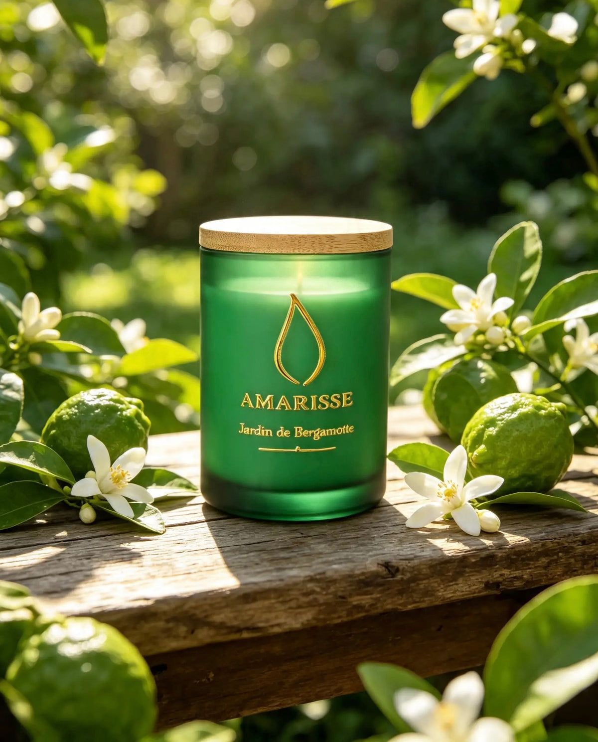Bougie Parfumée - Jardin de Bergamotte