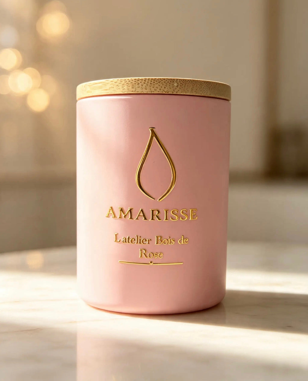 Bougie Parfumée - L’Atelier Bois de Rose